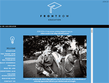 Tablet Screenshot of frontroweducation.org